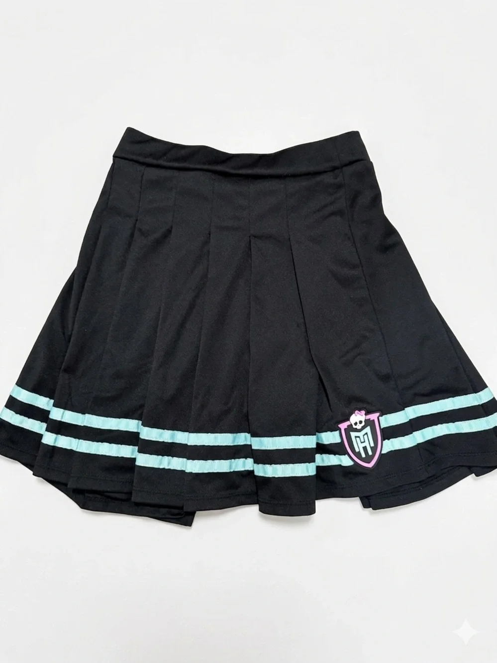 Monster High Fearleading Squad Pleated Mini Skirt Junior Size Large